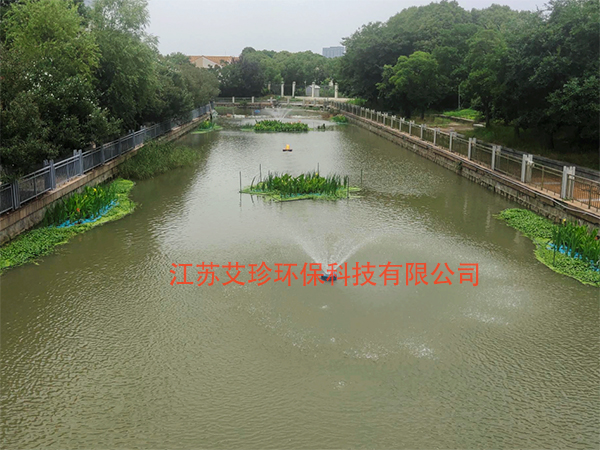 曝氣增氧機助力河道水生態煥發生機.jpg